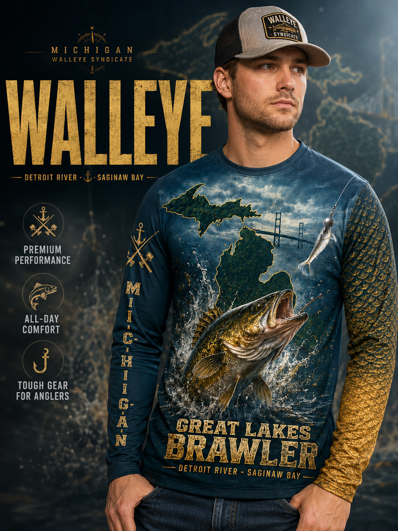 State Pride Walleye Long Sleeves